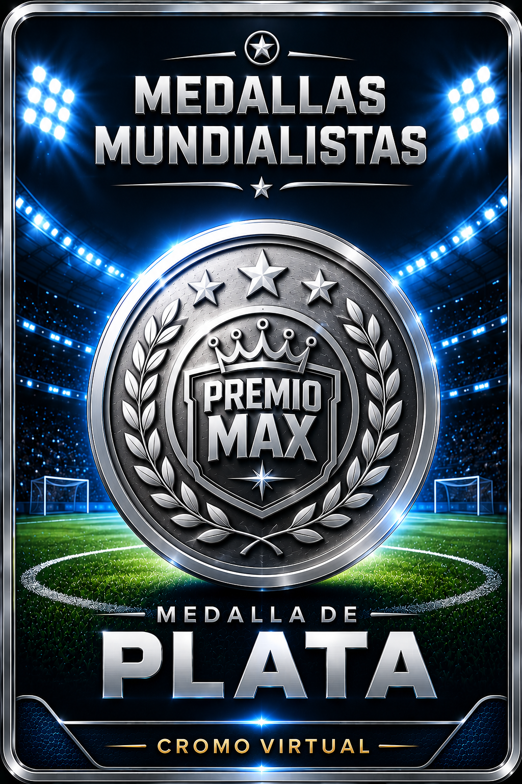Cromo Virtual MEDALLA DE PLATA